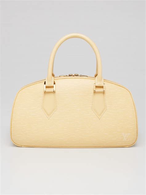 authentic louis vuitton vanilla epi leather jasmin bag kenly0924|LOUIS VUITTON Epi Jasmin Vanilla 525887 .